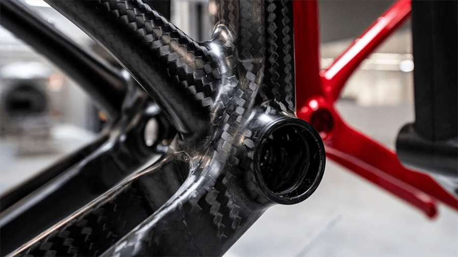 carbon bike frame material