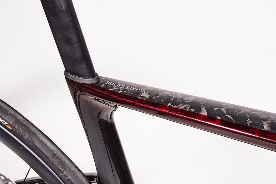 carbon fiber bicycle frame material