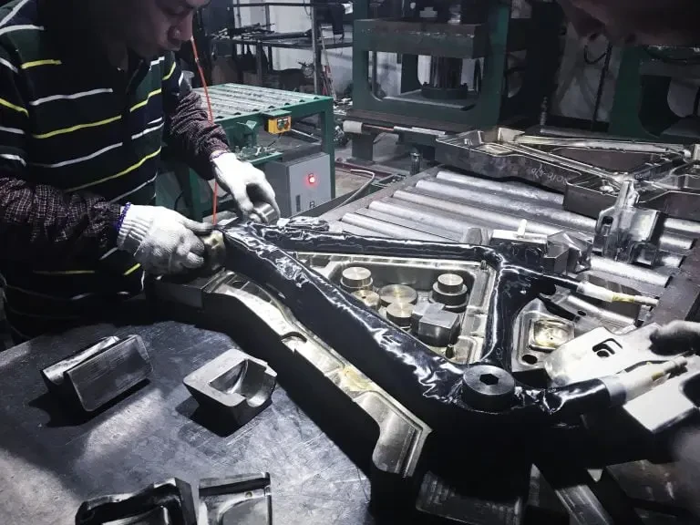 carbon fiber bike frame mold